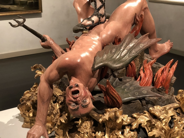 Saint Michael Casting Satan into Hell Francesco Picano2.jpg