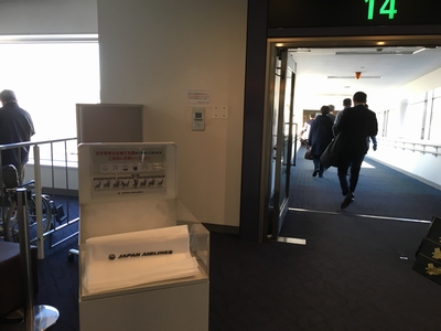 JAL国内線の荷物袋.jpg
